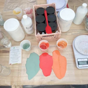 taller resina ecológica ECOCRYL
